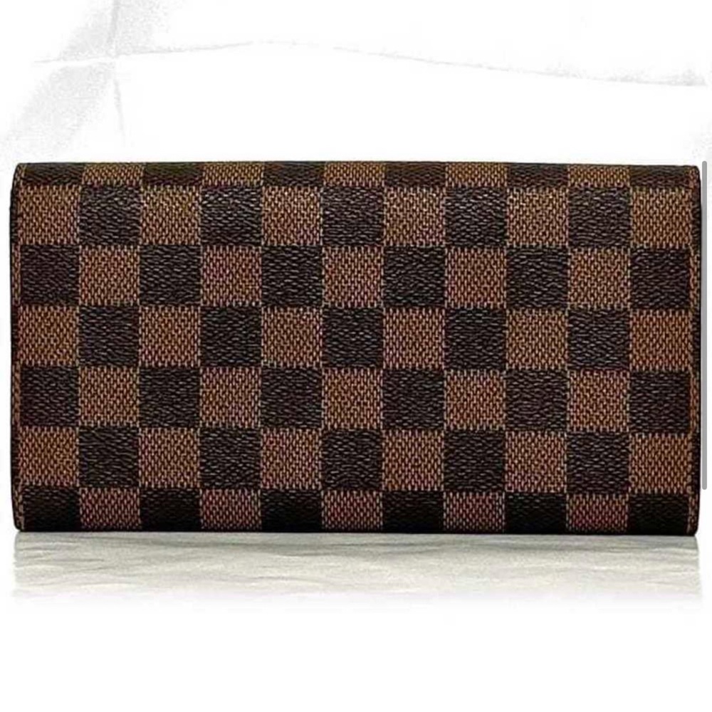 LOUIS VUITTON 2012 French Haute Damier Ebene Wallet - Picture 7 of 14